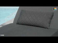 Solseng Pure Silver-Line aluminium Sunbrella forfra