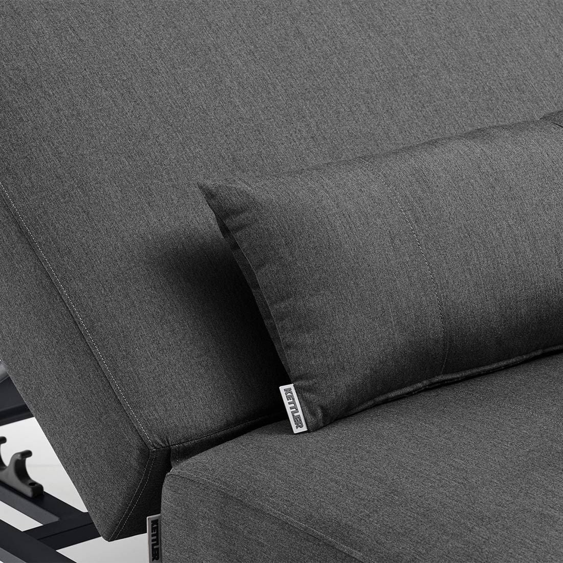 Hjul på fotende av Solseng Pure Silver-Line aluminium Sunbrella
