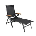 Solseng Reno sammenleggbar aluminium/textilen sett forfra