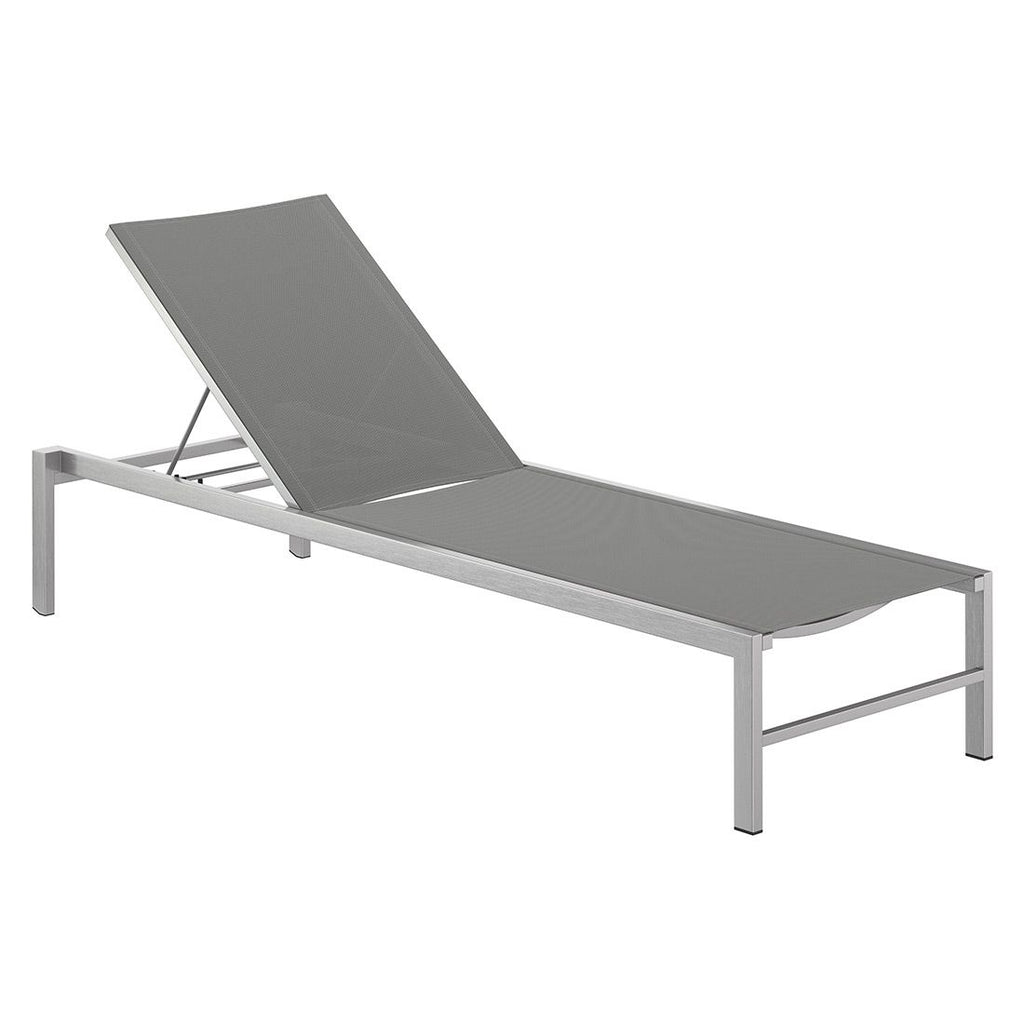 Solseng Rimini justerbar rustfritt stål/textilen forfra