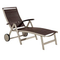 Solseng Royal sammenleggbar aluminium/textilen sett forfra
