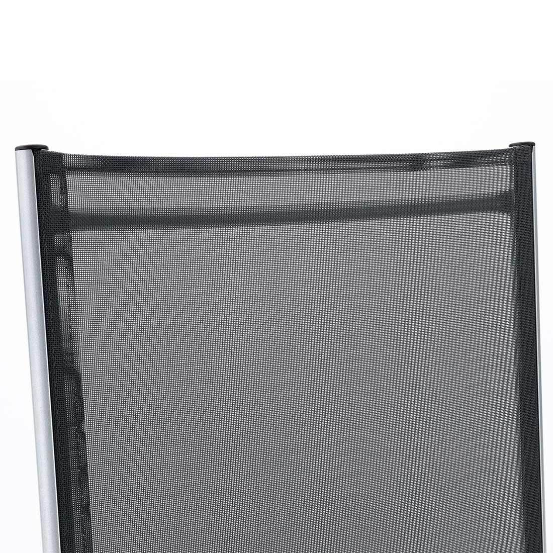 Solseng-sett Tampa 2 stk. aluminium og textilen i hage