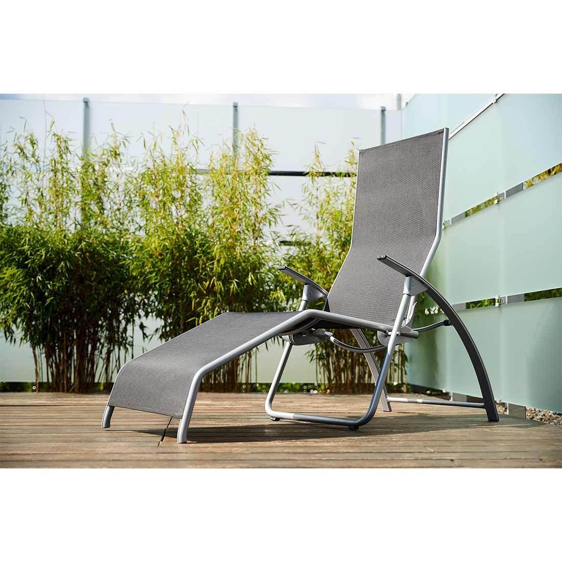 Solseng-sett Tampa 2 stk. aluminium og textilen helhetsbilde