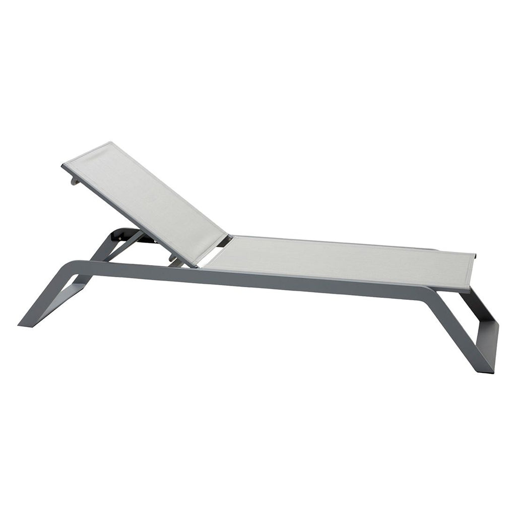 Solseng Siesta aluminium/textilen 60x205 cm forside