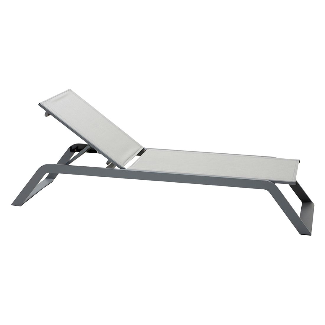 Solseng Siesta aluminium/textilen 60x205 cm forside