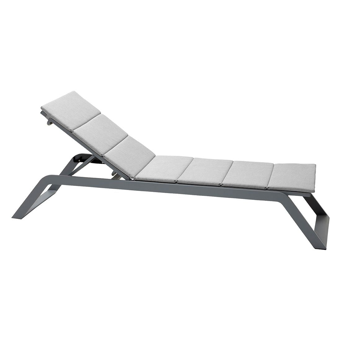 Solseng Siesta aluminium/textilen 60x205 cm bakside