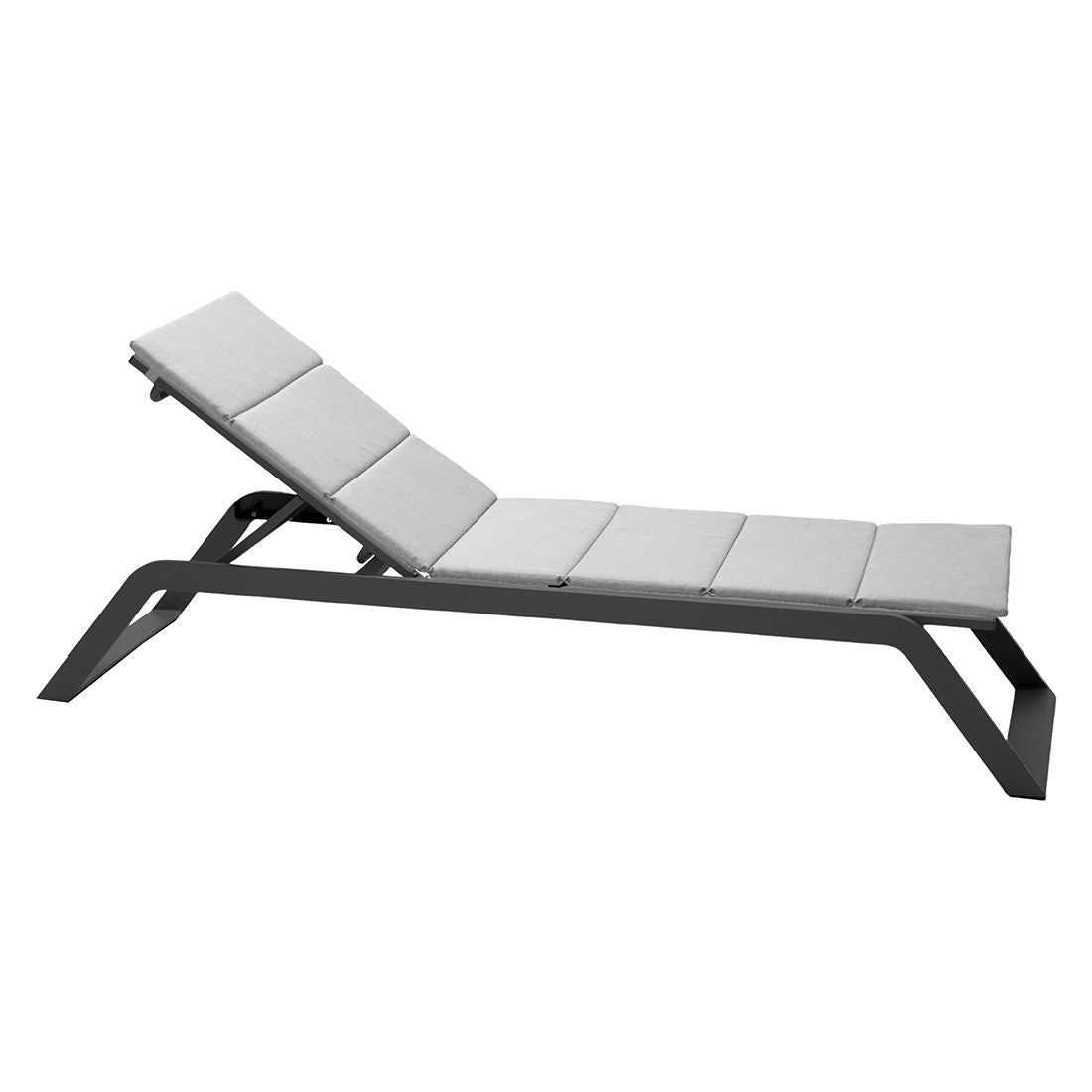 Solseng Siesta justerbar aluminium/Cane-line Tex bakside