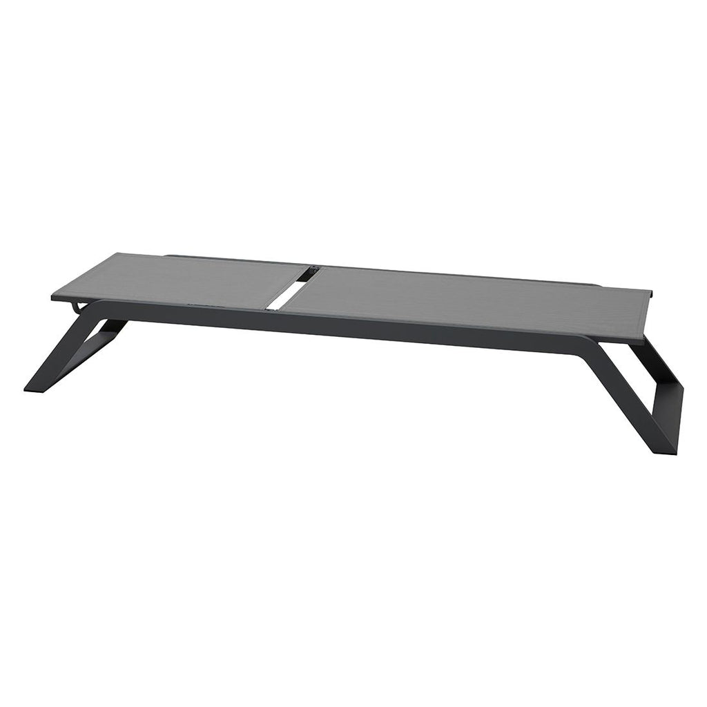 Detalj av ryggstøtte på Solseng Siesta justerbar aluminium/Cane-line Tex