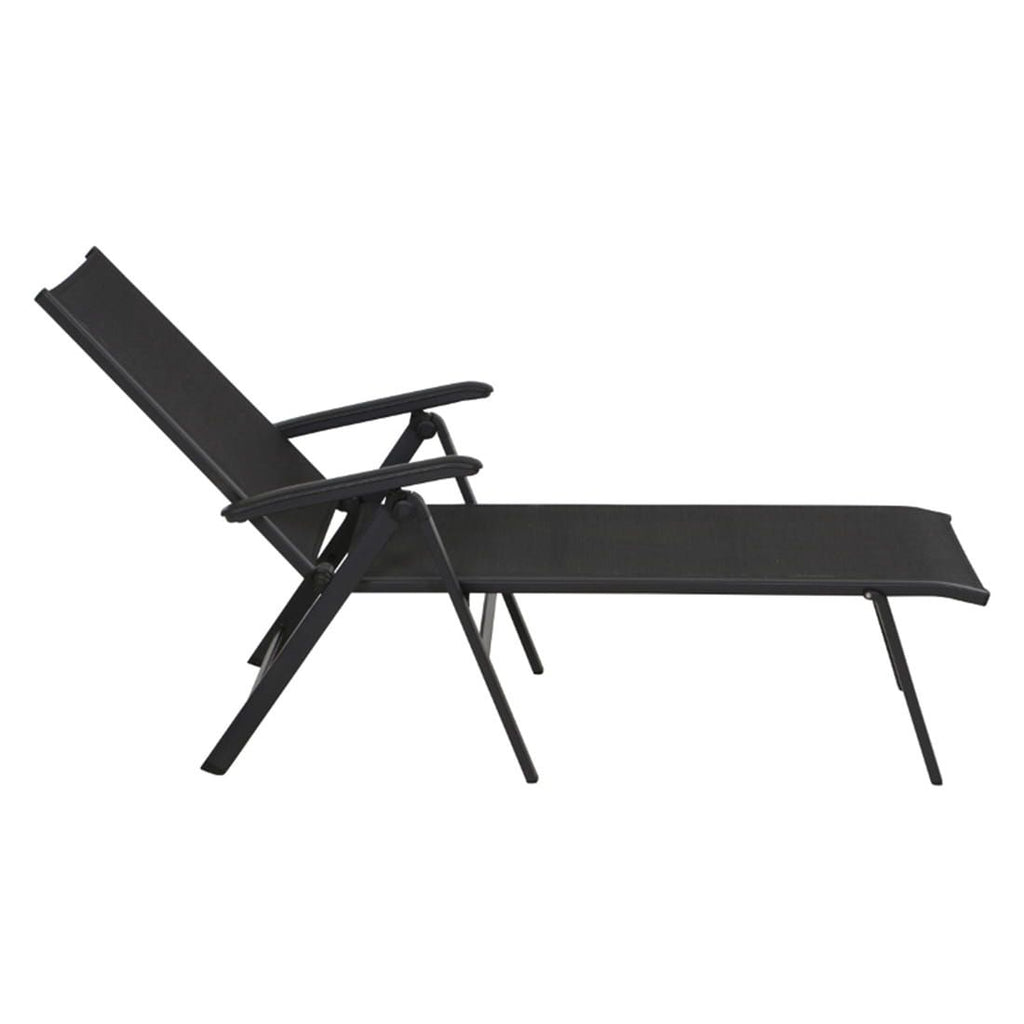 Solseng Solana aluminium/textilen 141x71 cm sammenleggbar funksjon