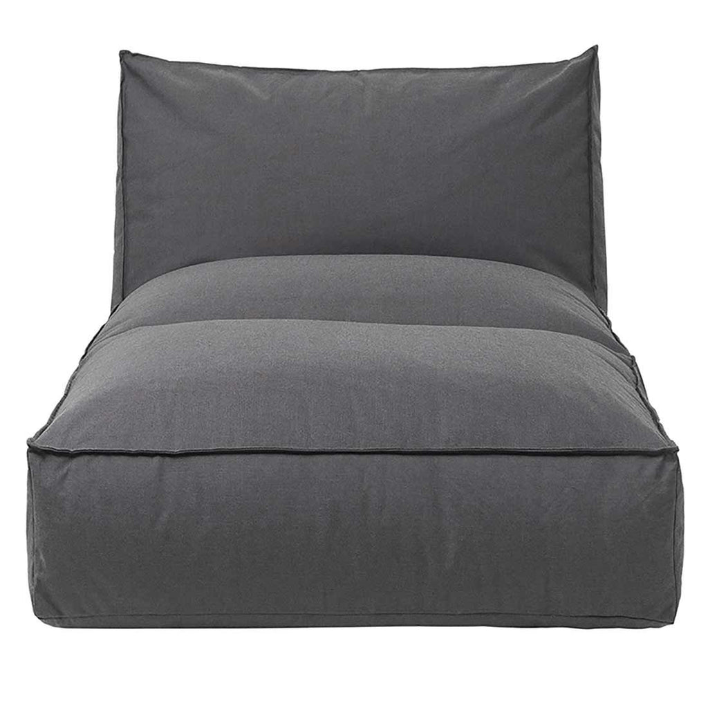 Solseng Stay utestoff 190x80 cm coal - Blomus forfra