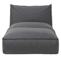 Solseng Stay utestoff 190x80 cm coal - Blomus forfra