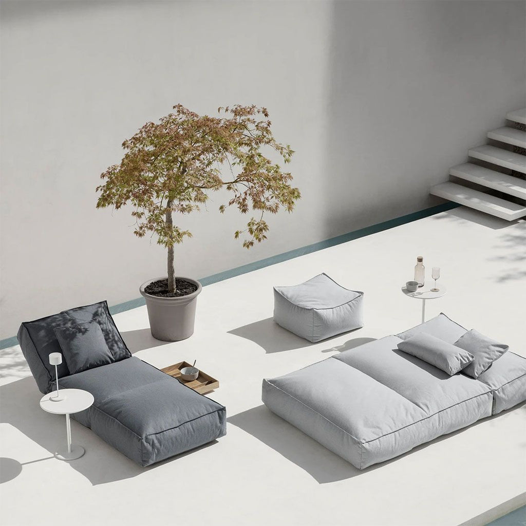 Solseng Stay utestoff 190x80 cm stone bakside