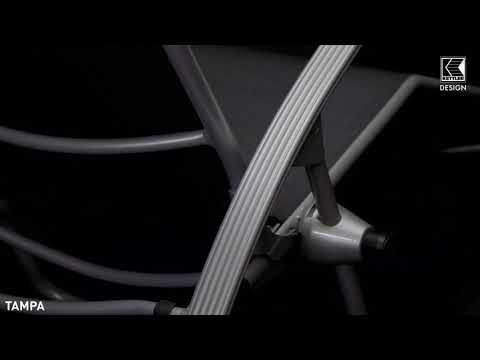 Solseng Tampa justerbar aluminium/textilen forfra