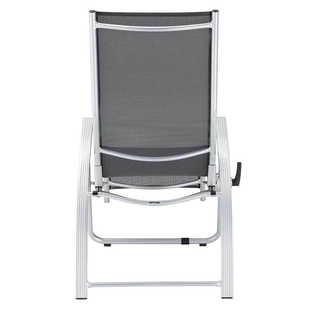 Solseng Tampa justerbar aluminium textilen antrasitt liggende posisjon