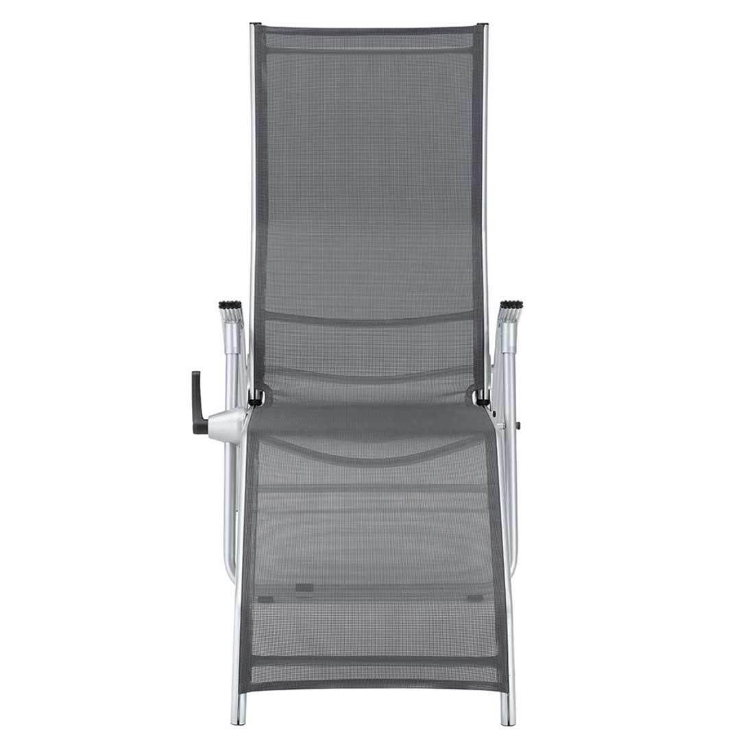 Solseng Tampa justerbar aluminium textilen antrasitt i hage