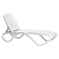 Solseng Tropico plast stabelbar 194,5 cm hvit forfra
