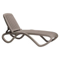 Solseng Tropico plast stabelbar 194,5 cm taupe forfra