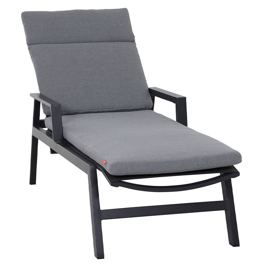 Solseng Valencia justerbar aluminium/textilen 70x154 cm forfra
