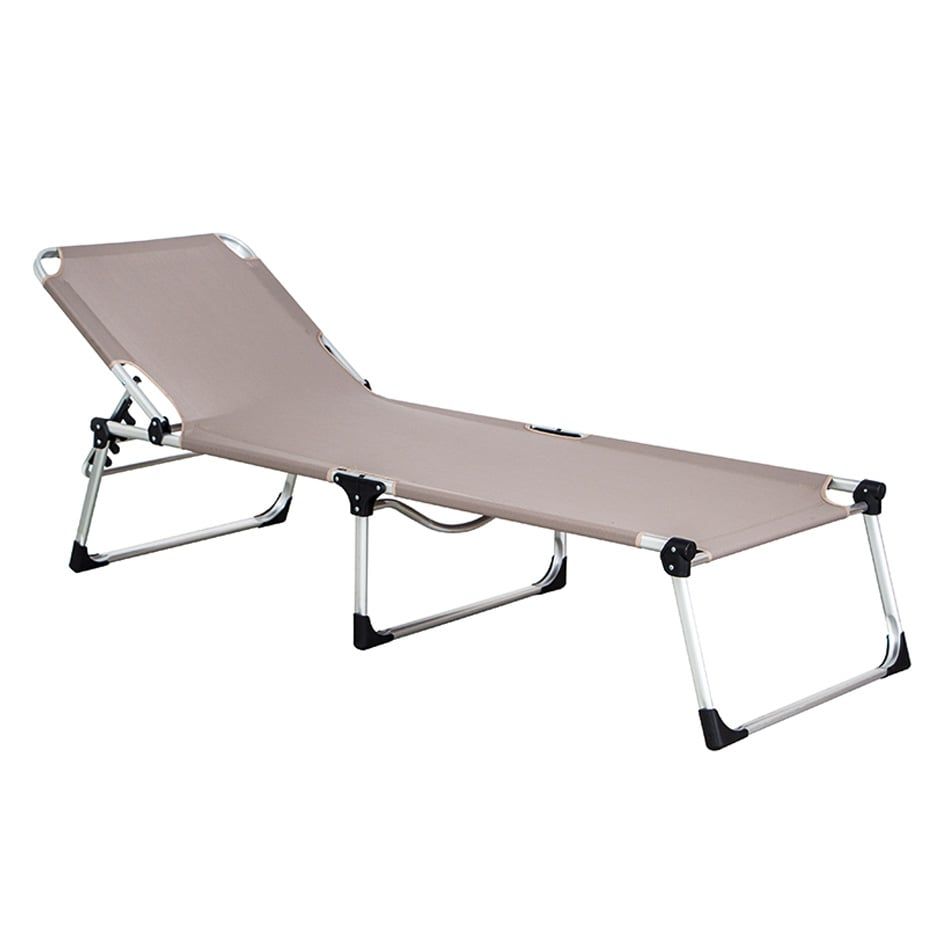 Solseng XXL sammenleggbar aluminium/textilen 200 cm - Siena Garden for terrassen