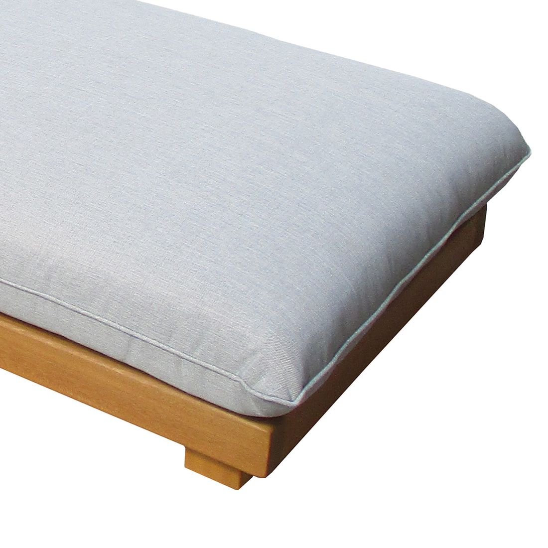Solseng Zoe eukalyptus/olefin 200x65 cm justerbar med justerbar ryggstøtte
