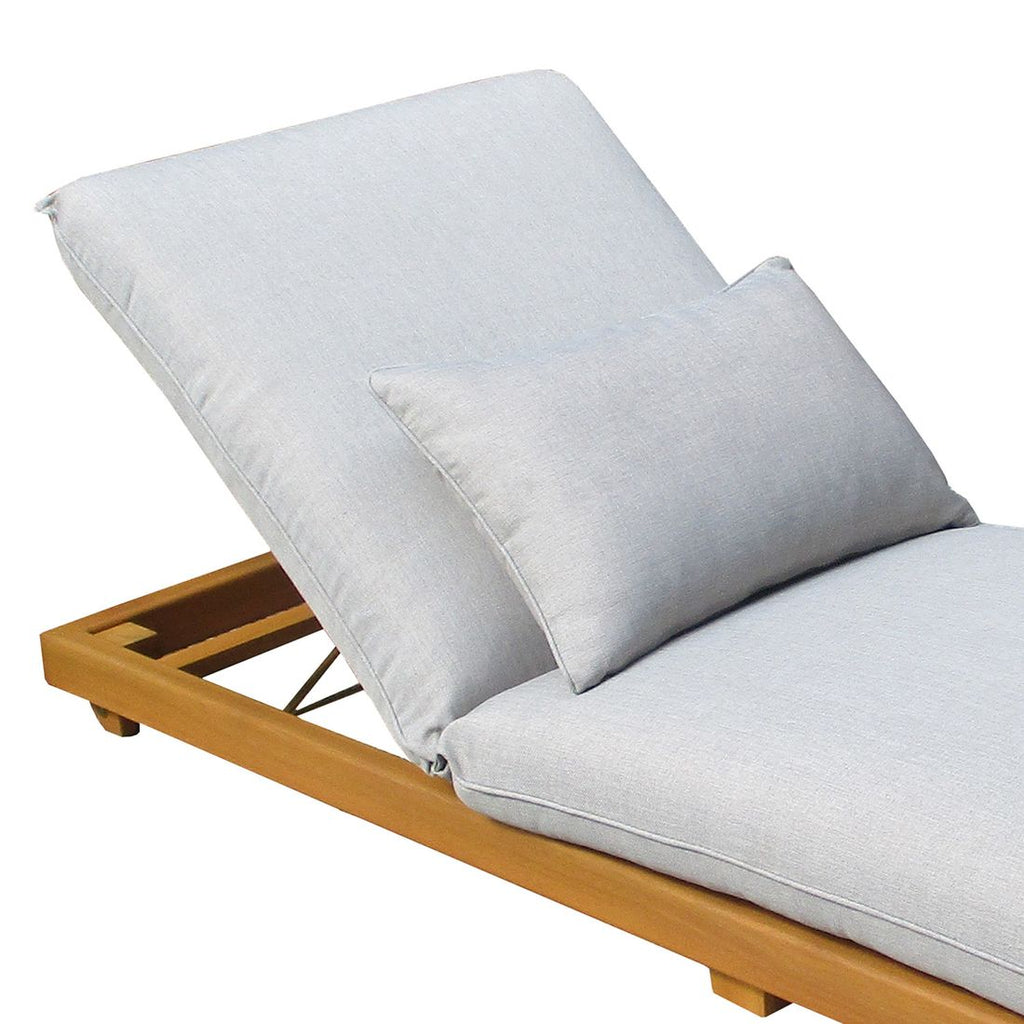Ruller under Solseng Zoe eukalyptus/olefin 200x65 cm justerbar for enkel flytting