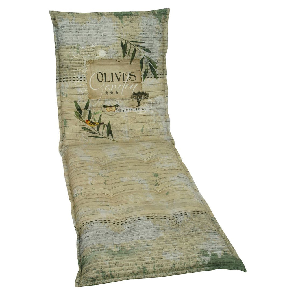 Solsengpute 190x60 cm bomull polyester grønn - GO-DE forfra