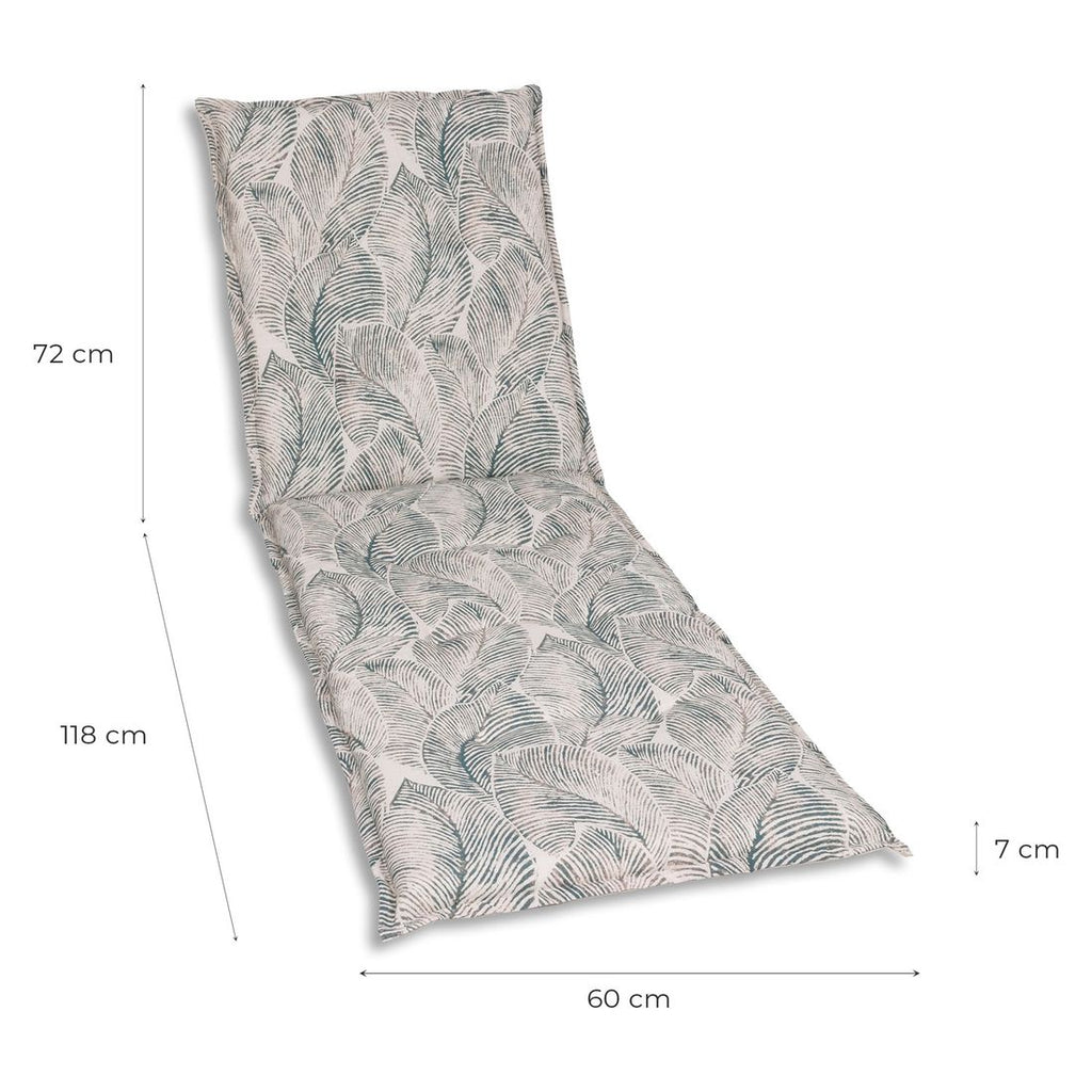 Solsengpute 60x190 cm blandingsstoff sølv - GO-DE bakside
