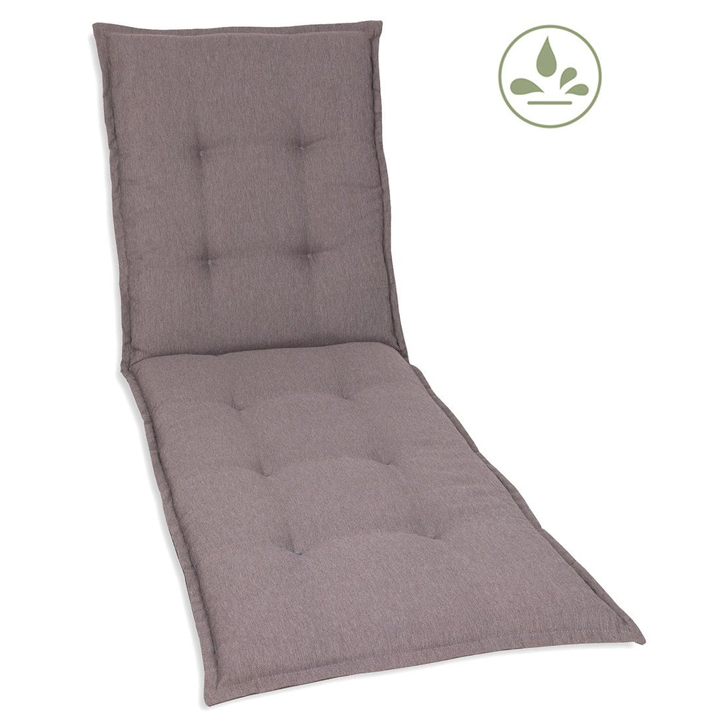 Solsengpute 60x190 cm polyester grå GO-DE vist i hage