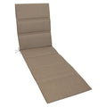 Solsengpute Basic 60x200 cm kunstfiber taupe forfra