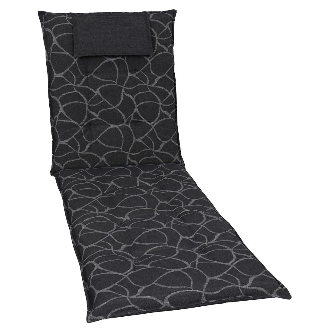 Solsengpute blandingsstoff 60x190 cm grå mønstret forfra