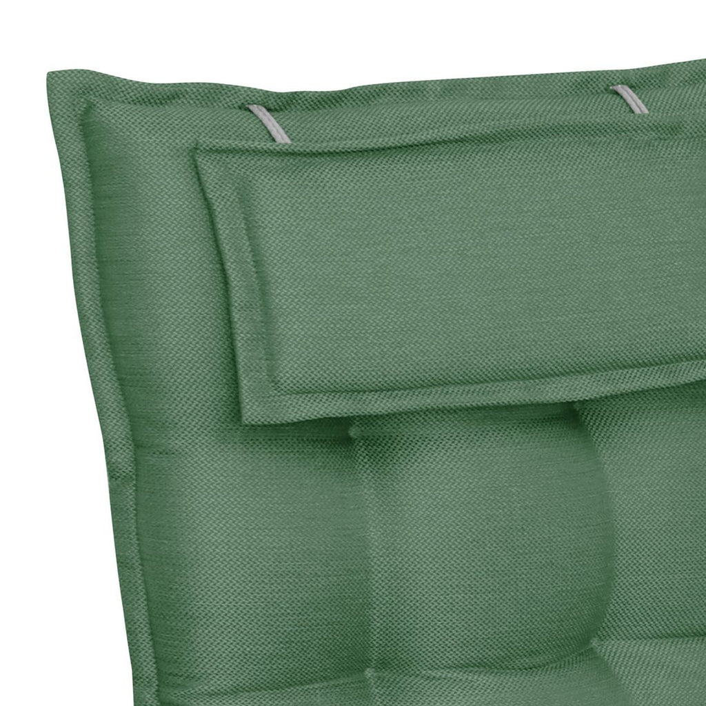 Solsengpute Capri 60x190 cm kunstfiber petrol montert på solseng