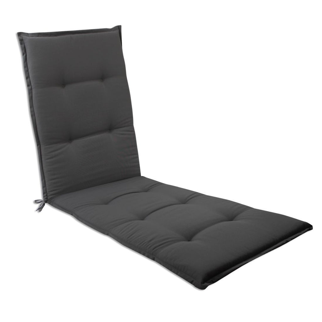 Solsengpute Florence 170x50 cm polyester grå forfra