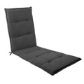 Solsengpute Florence 170x50 cm polyester grå forfra
