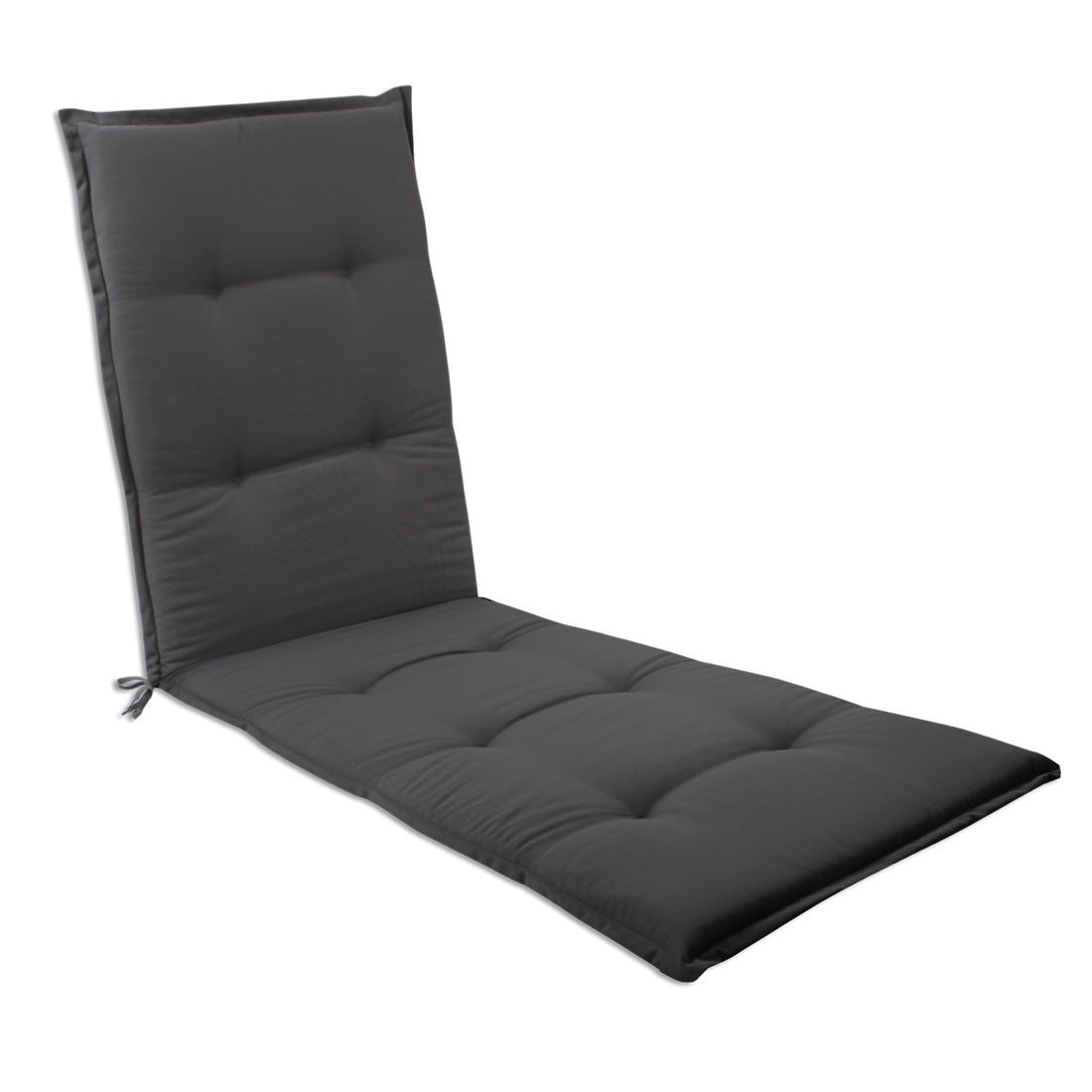 Solsengpute Florence 170x50 cm polyester grå forfra