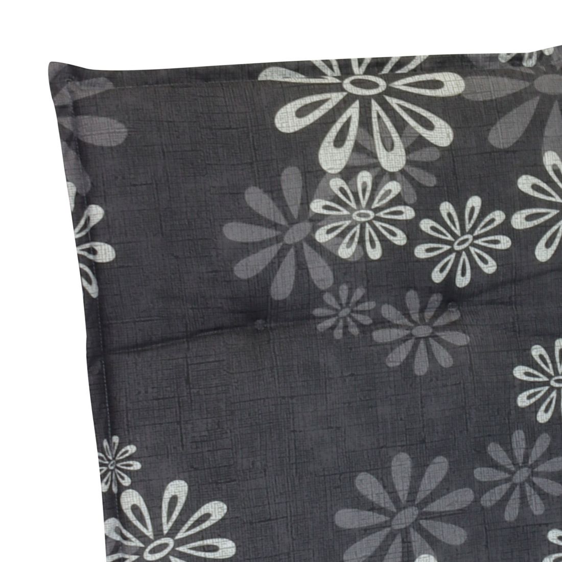 Montert solsengpute Florence antrasitt 60x190 cm blandingsstoff på hagebenk