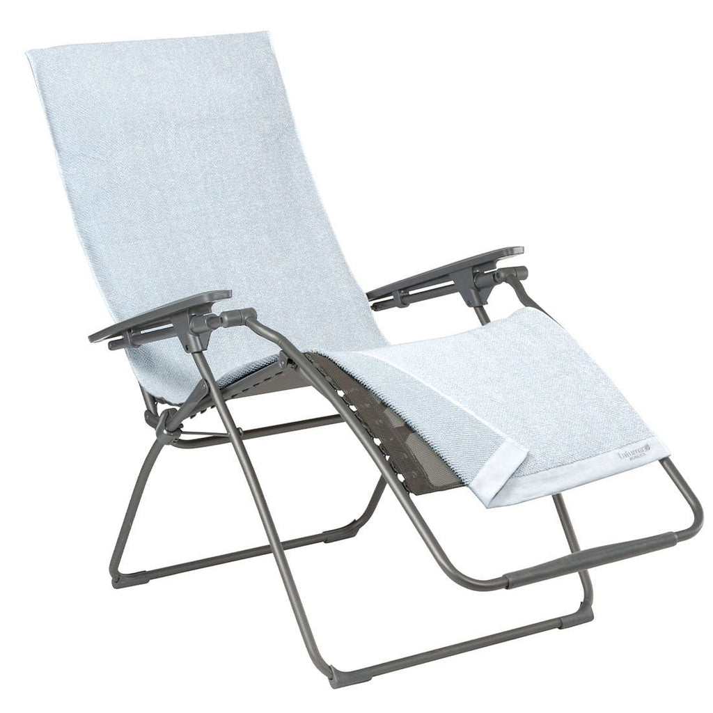 Solsengpute Littoral 60x180 cm bomull gris embrun montert på solseng