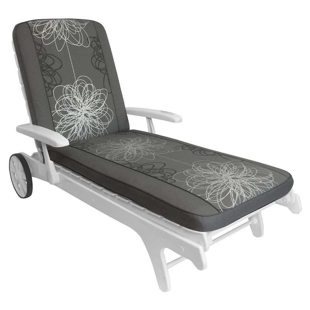 Solsengpute Mailand 200x60 cm akryl floral bakside
