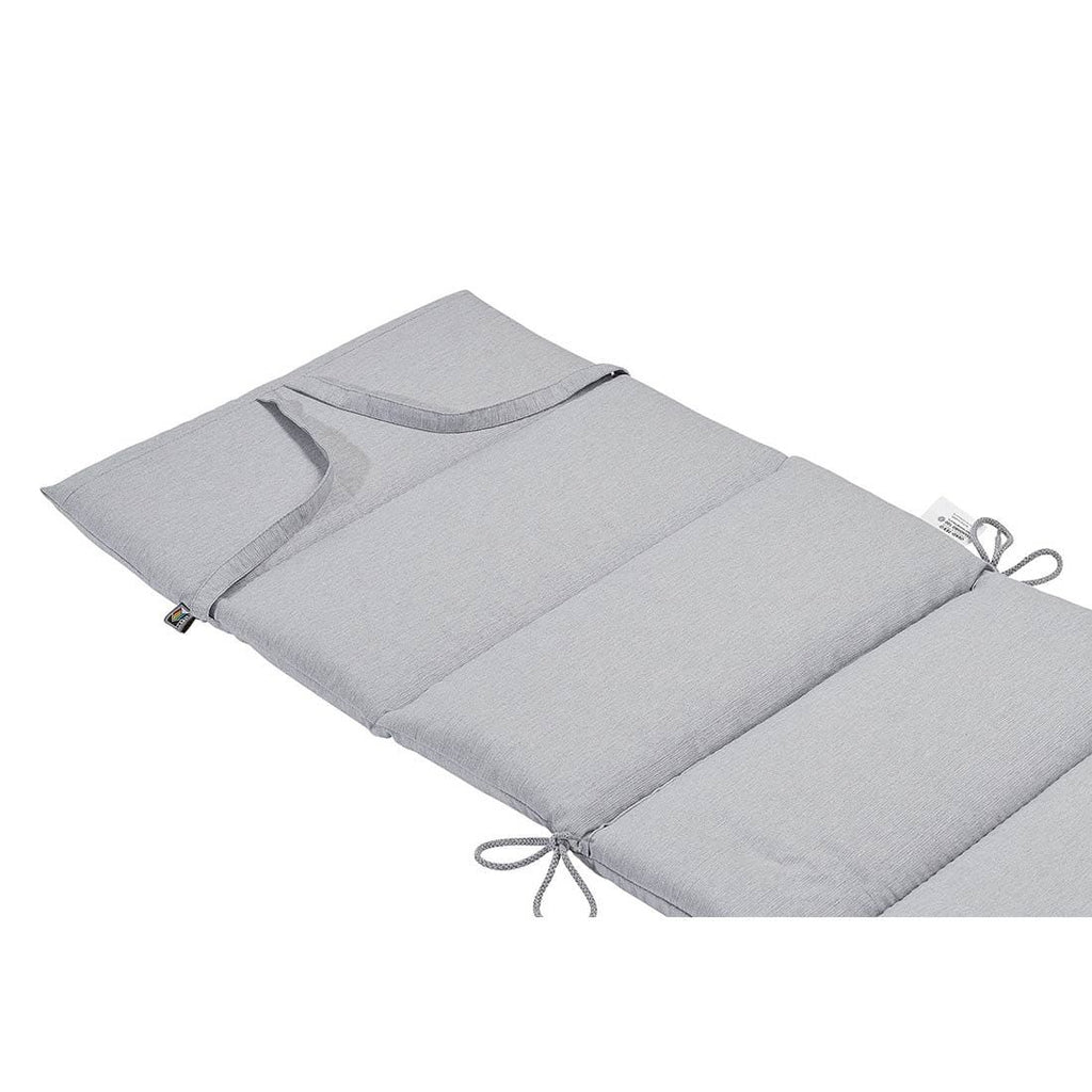 Solsengpute See 200x60 cm lysgrå polyester bomull bakside
