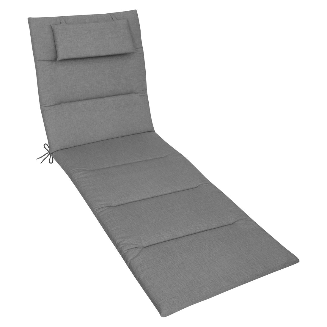 Solsengpute Turin 60x190 cm grå forfra
