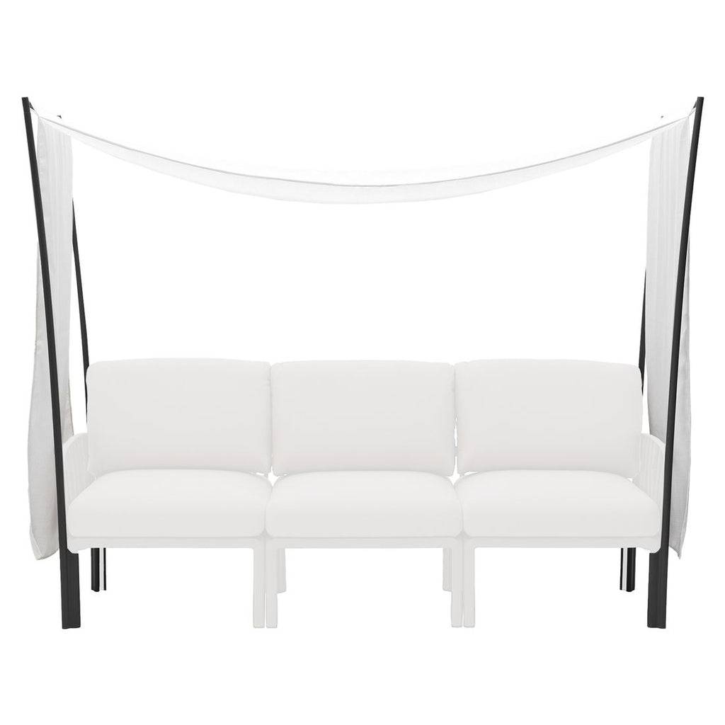 Detalj av Solskjerm Komodo Ombra 3 plast 235 cm antrasitt