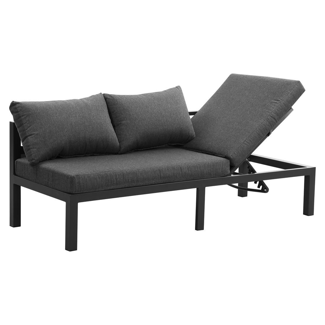 Spise-loungesett Anzio aluminium 200x260 cm - OUTLIV.