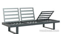 Spise-loungesett Atlanta aluminium/olefin/keramikk forfra