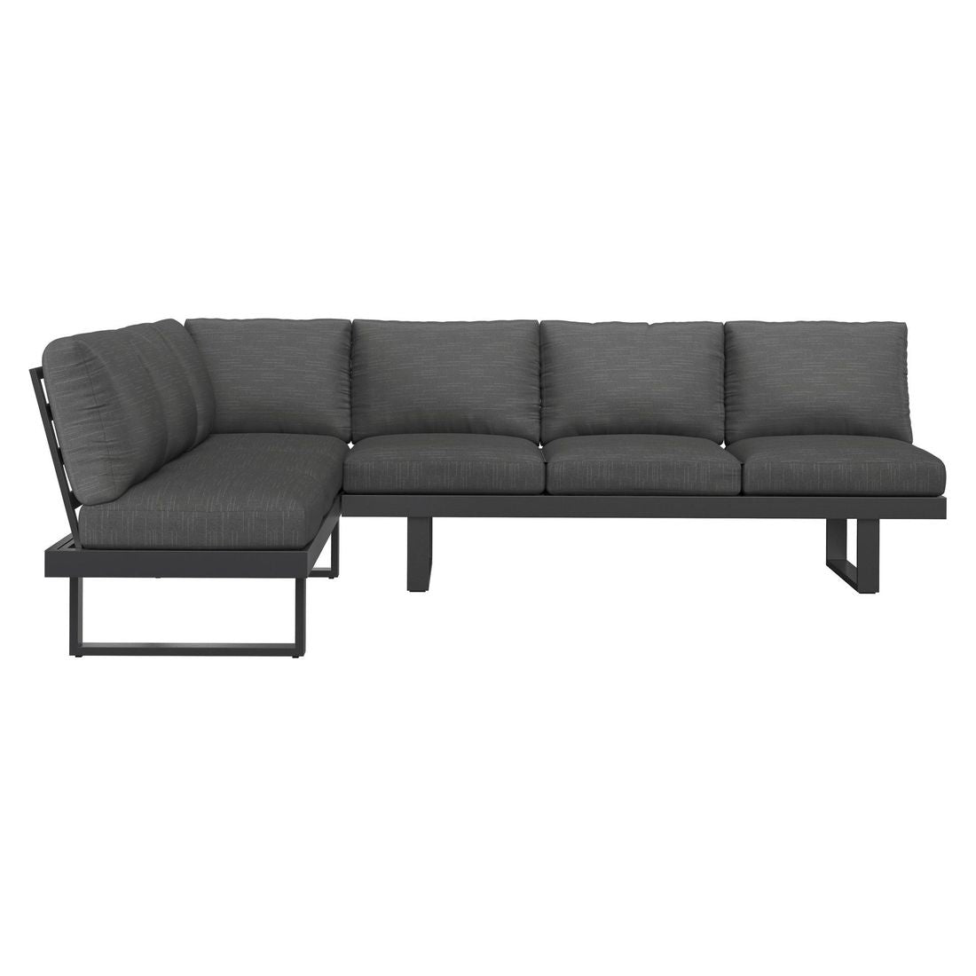 Spise-loungesett Atlanta aluminium/olefin justerbar - OUTLIV.