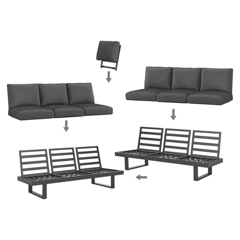 Spise-loungesett Atlanta - OUTLIV.