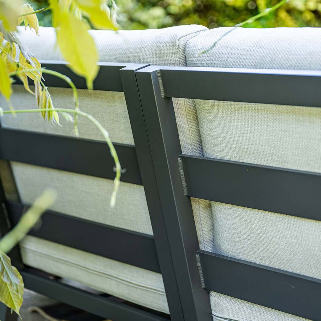 Vinkelbilde av Spise-loungesett Elati aluminium 150x89,5 cm - Garden Impressions