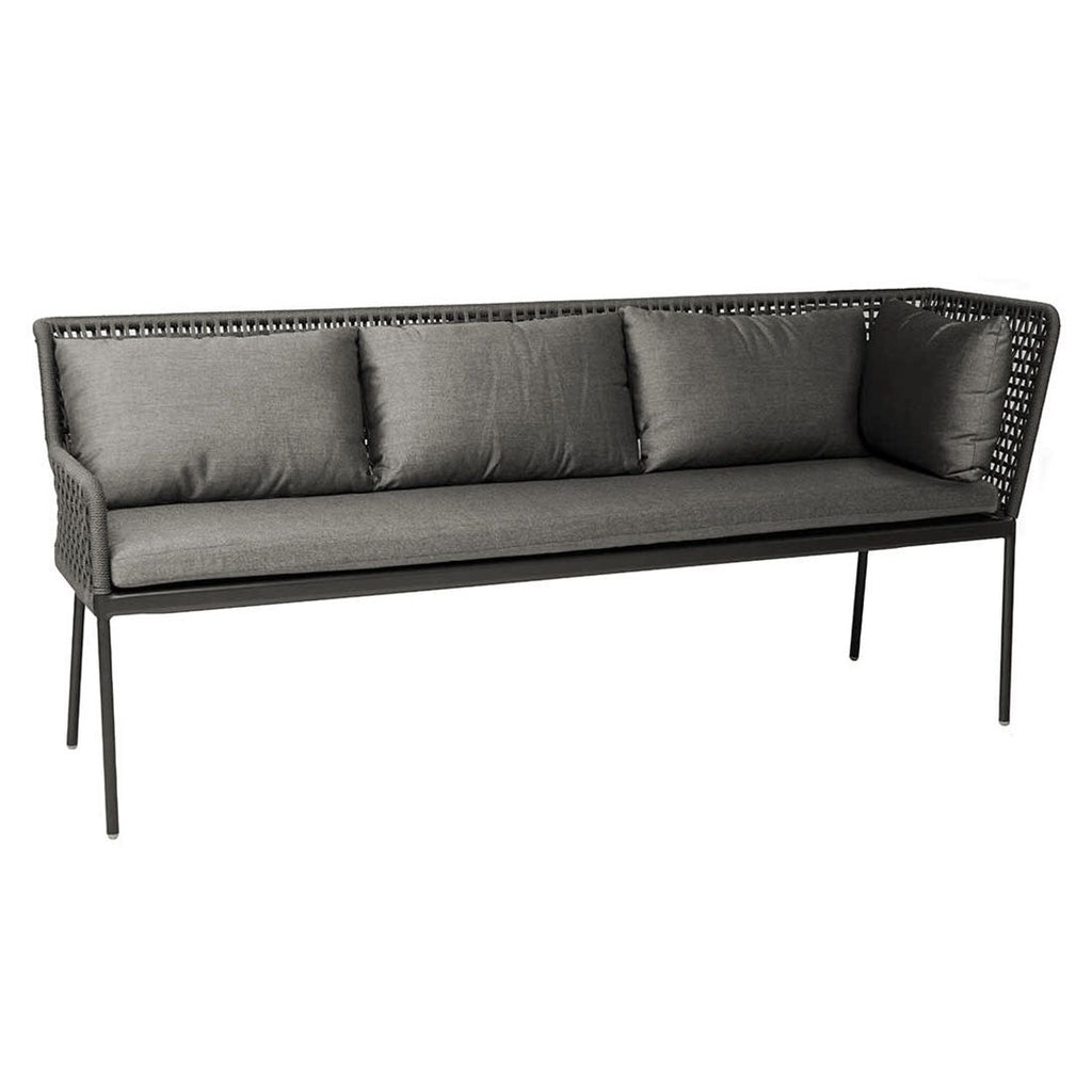 Detalj av Spise-loungesett Greta aluminium 180x100 cm - Stern