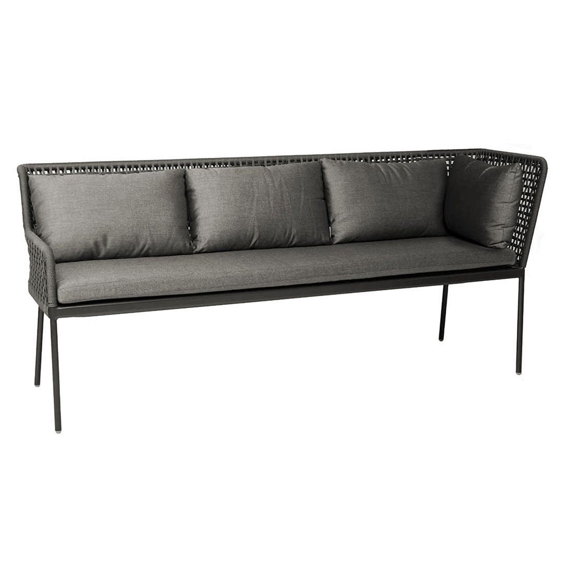 Detalj av Spise-loungesett Greta aluminium 180x100 cm - Stern