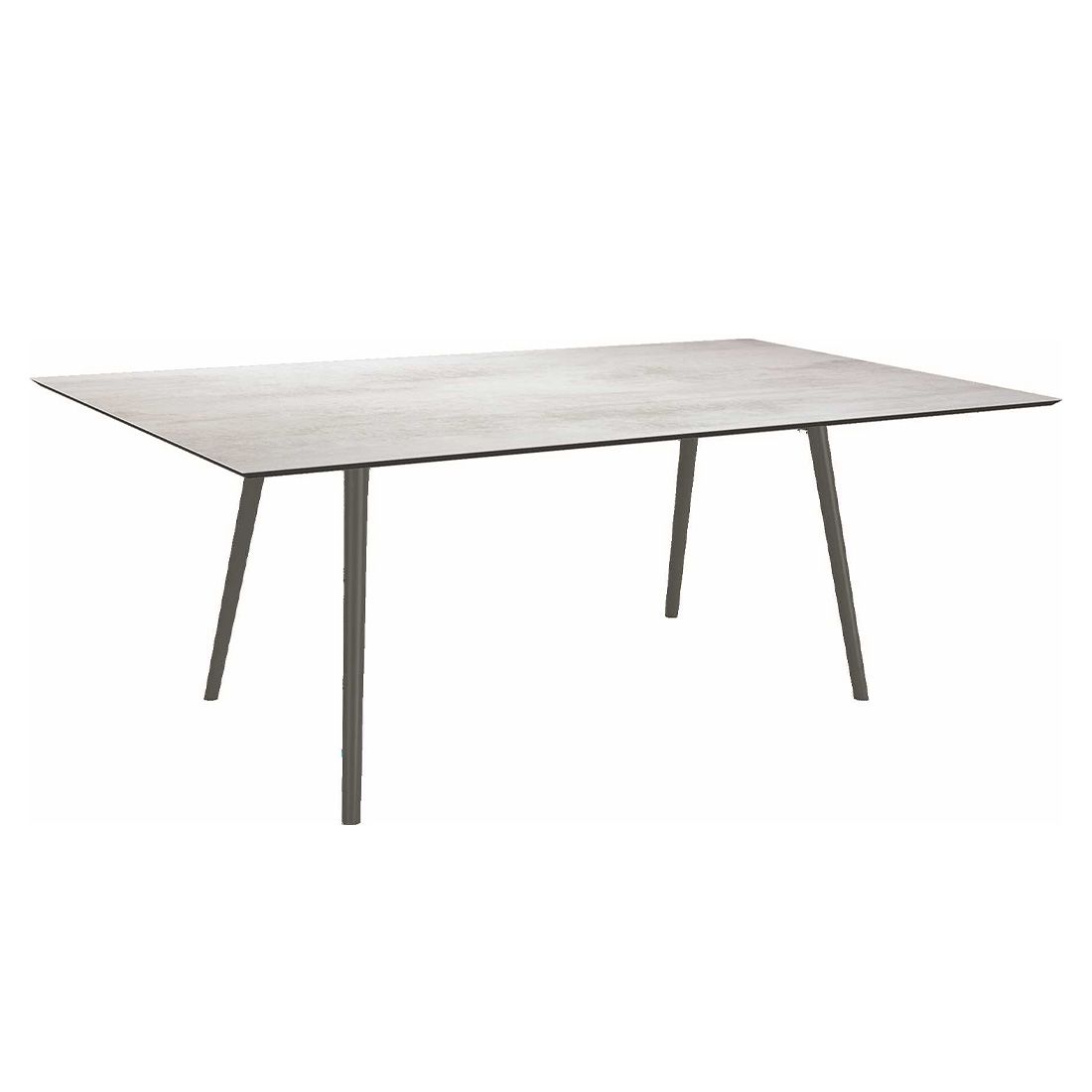 Spise-loungesett Greta aluminium 180x100 cm - Stern bordplate