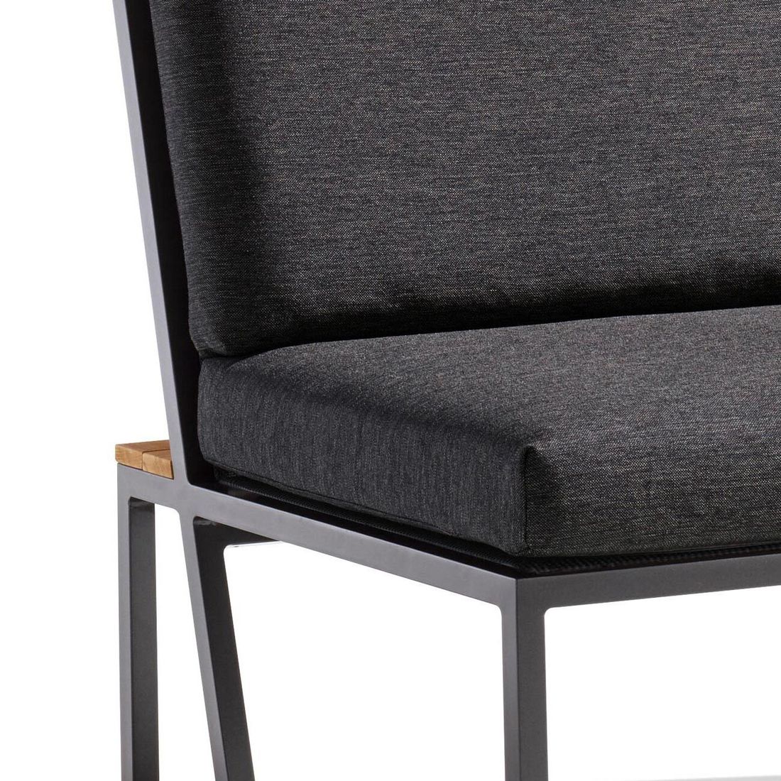 Spise-loungesett Havanna aluminium/utestoff - Sieger detalj aluminiumramme