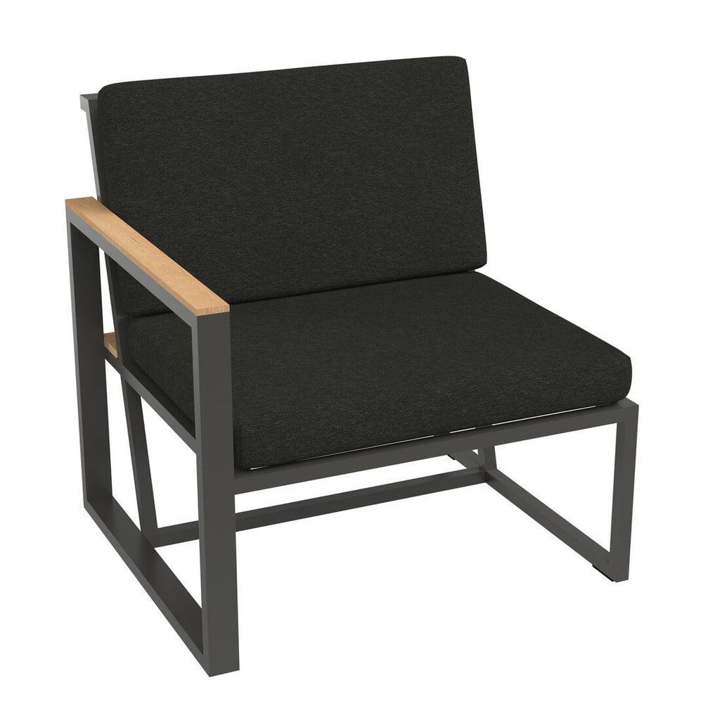 Spise-loungesett Havanna aluminium 222x294 cm sitteseksjon